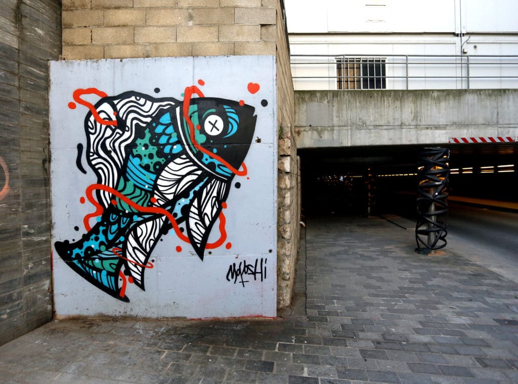 oeuvres streetart paris moyoshi
